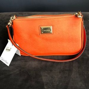 Calvin Klein bto burnt orange purse